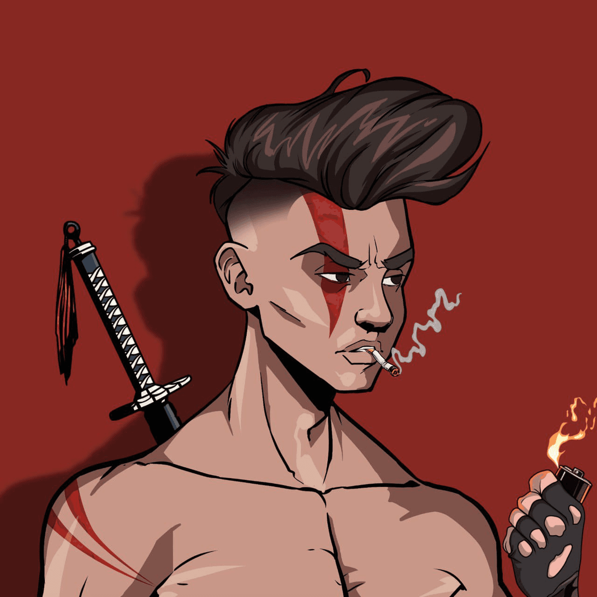 The Hollow - Elite Samurai Character